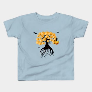 Halloween Tree Kids T-Shirt